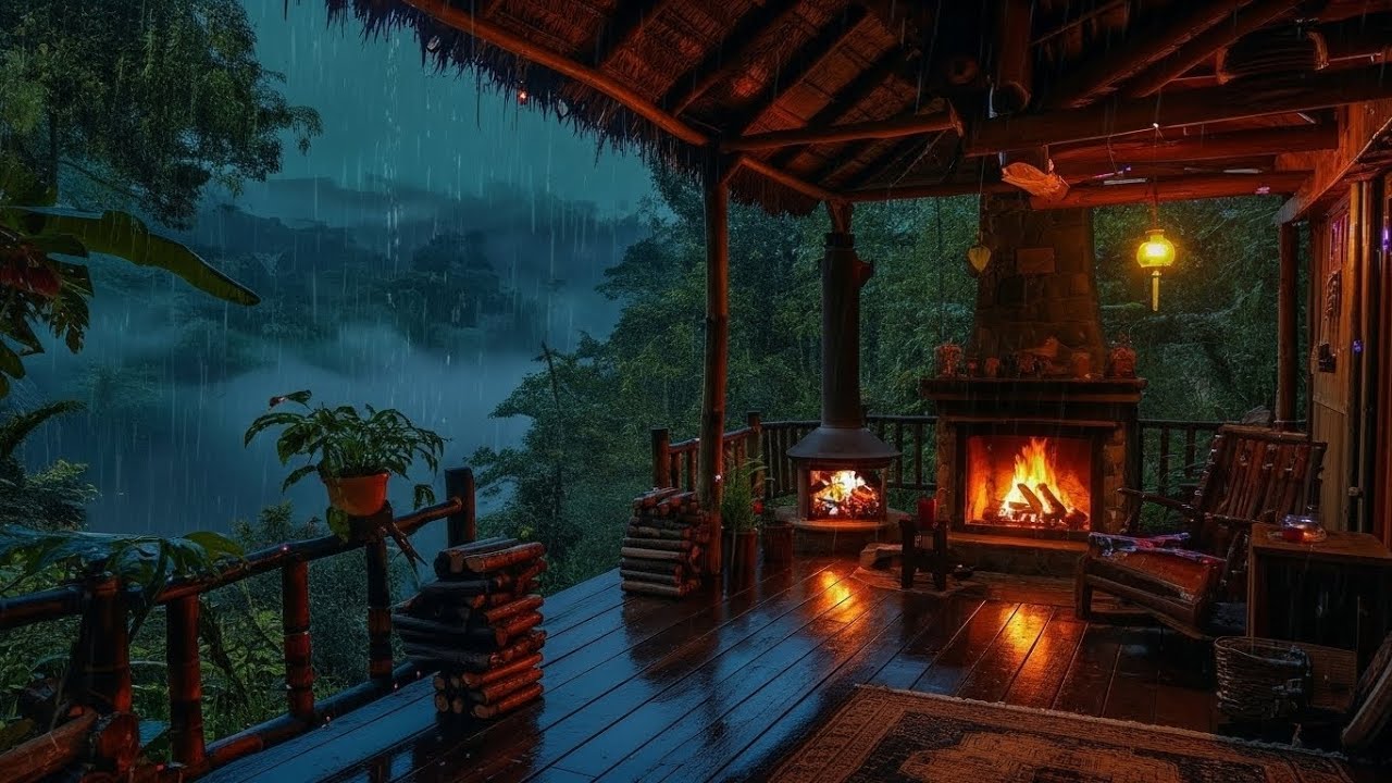 Peaceful Piano with Soft Rain Sounds Relaxing Bedroom Music to Reduce Stress, Calm Mind
