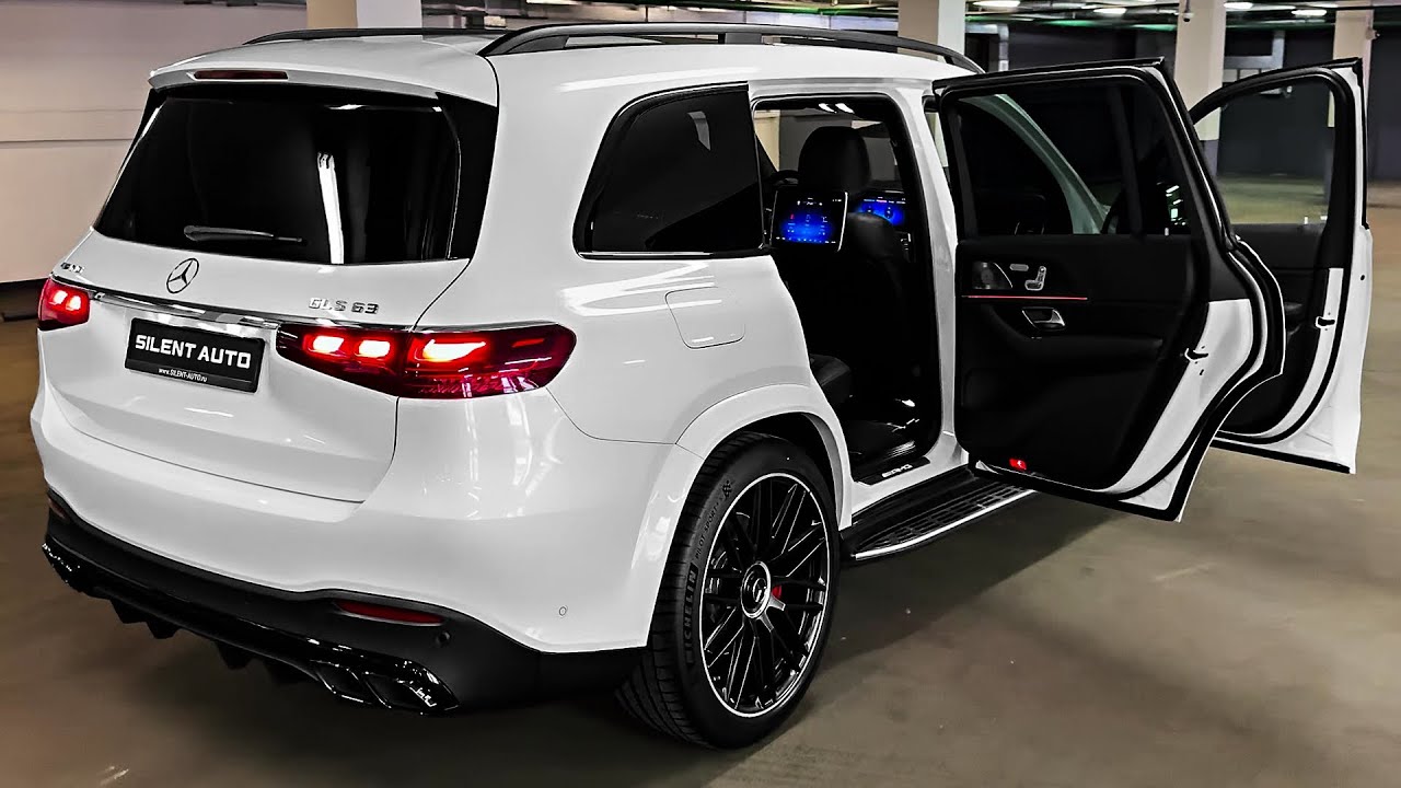 Mercedes AMG GLS 63 2024 года — брутальный ультра-роскошный внедорожник!