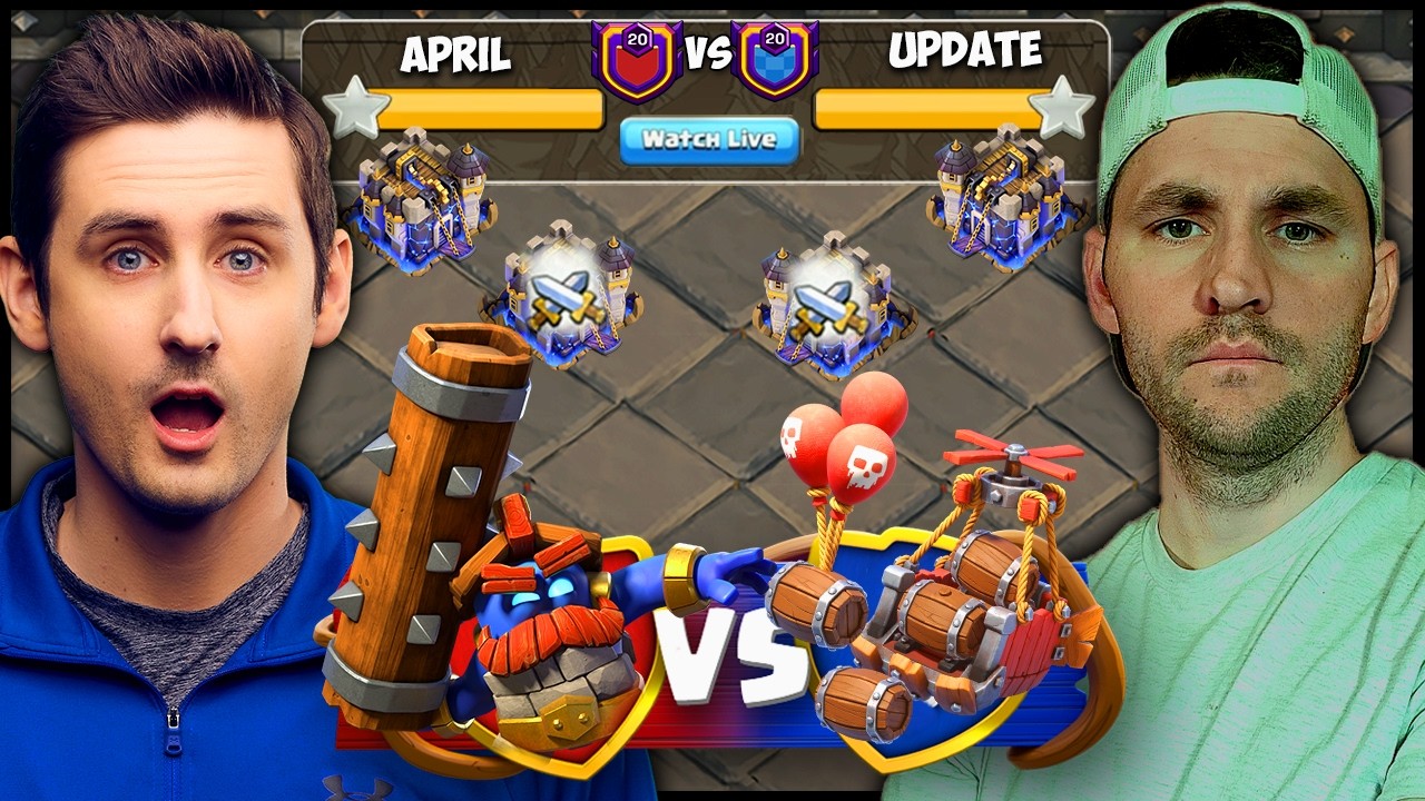 1st War Using NEW Logger & Sky Waggon in Clash of Clans