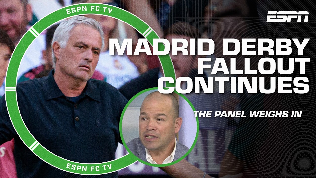 &lsquo;This is typical Jose Mourinho&rsquo; &ndash; Ale Moreno&rsquo;s take on Madrid Derby fallout | ESPN FC