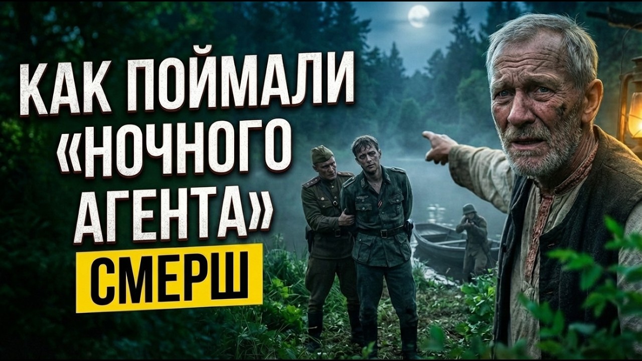 НОЧНОЙ ОХОТНИК Как сельский дед помог СМЕРШу пойм