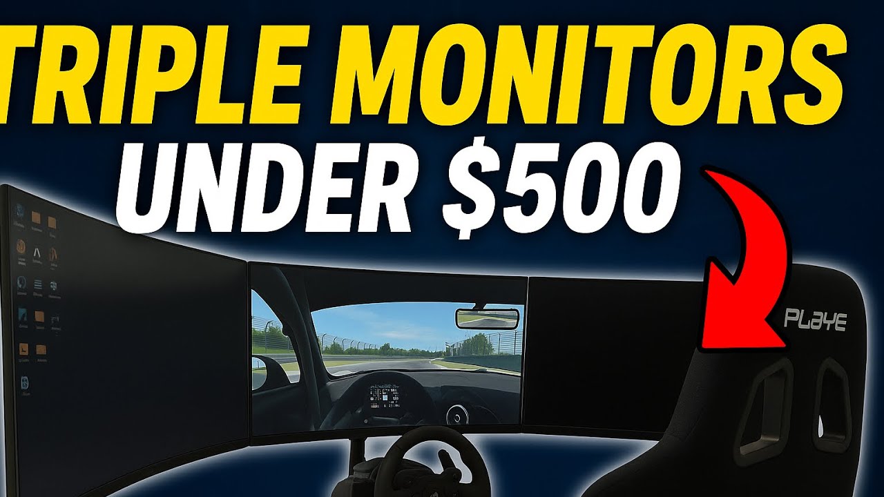 BEST SETUP FOR SIM RACING ON A BUDGET!