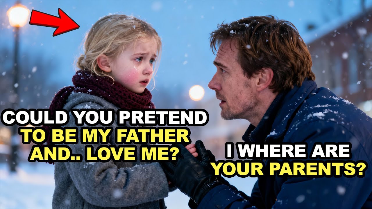 A POOR GIRL SHIVERING IN THE COLD BEGS A BILLIONAIRE TO BE HER DAD — WHAT FOLLOWS AMAZES ALL