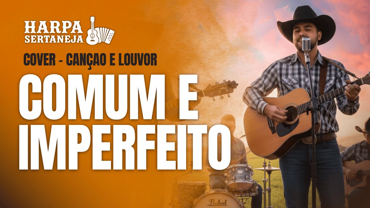 COMUM E IMPREFEITO | HINO DE CANÇÃO & LOUVOR E ANA CLARA ROCHA | REMIX HARPA SERTANEJA