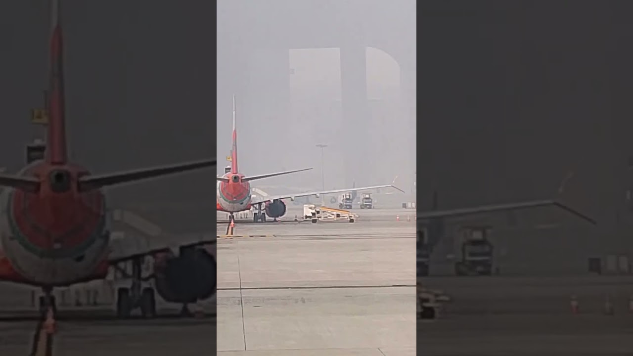 Runway Indira Gandhi international airport, india exclusive video #runway #airport #delhi #mumbai 