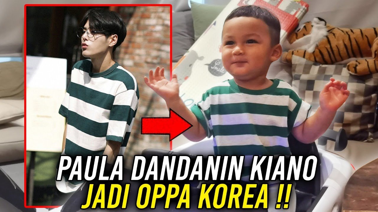 SEKARANG KIANO UDAH MIRIP ARTIS KOREA MAH ..