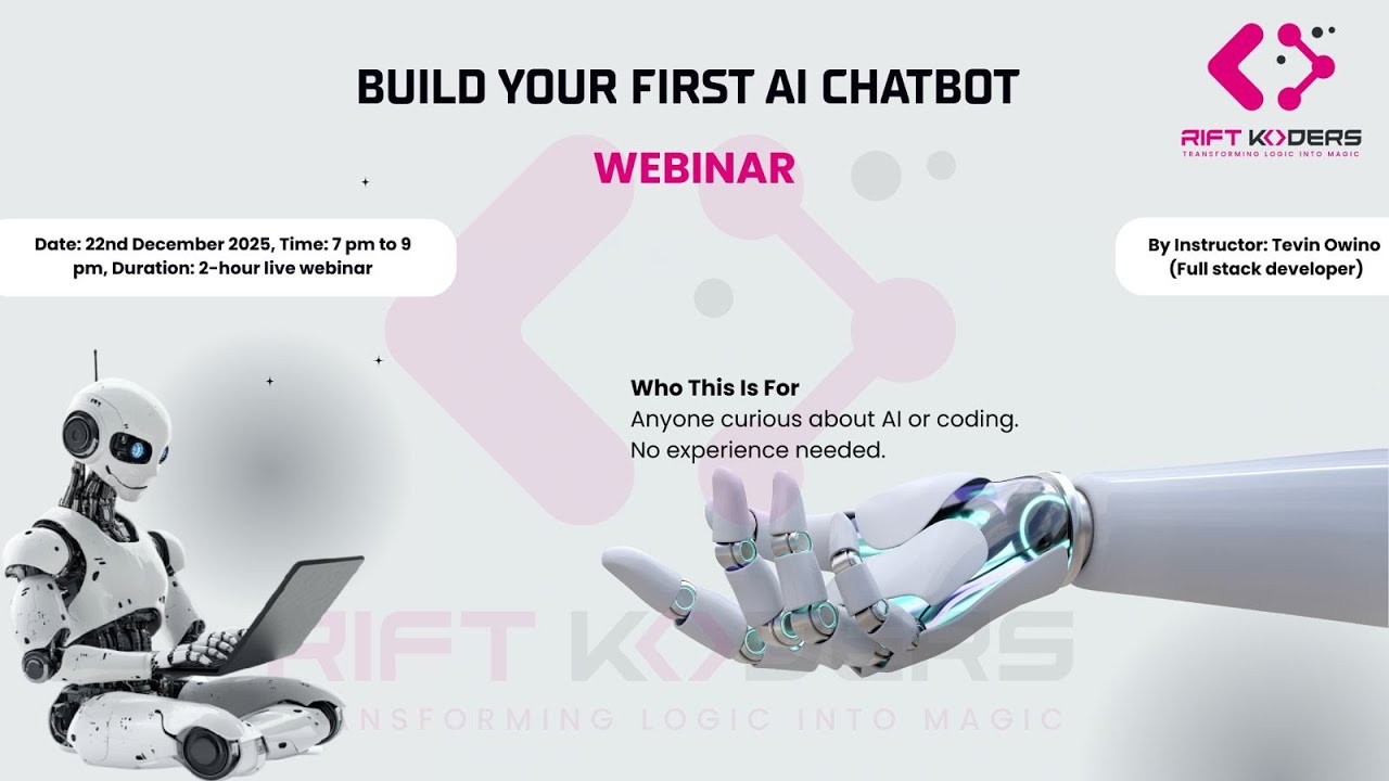Build Your First AI Chatbot - Webinar