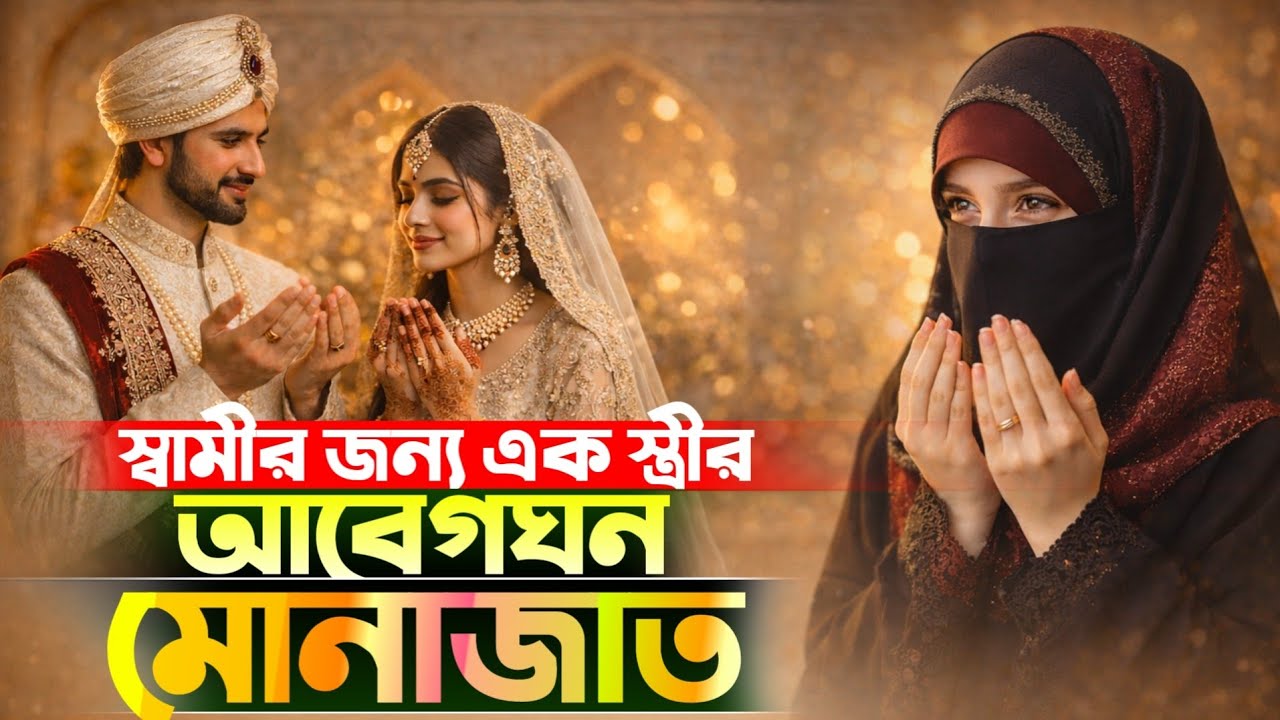 স্বামীর জন্য এক স্ত্রীর আবেগঘন দোয়া মোনাজাত ভাইরাল । মহিলা বক্তার নতুন ওয়াজ । Mohila Boktar Waz
