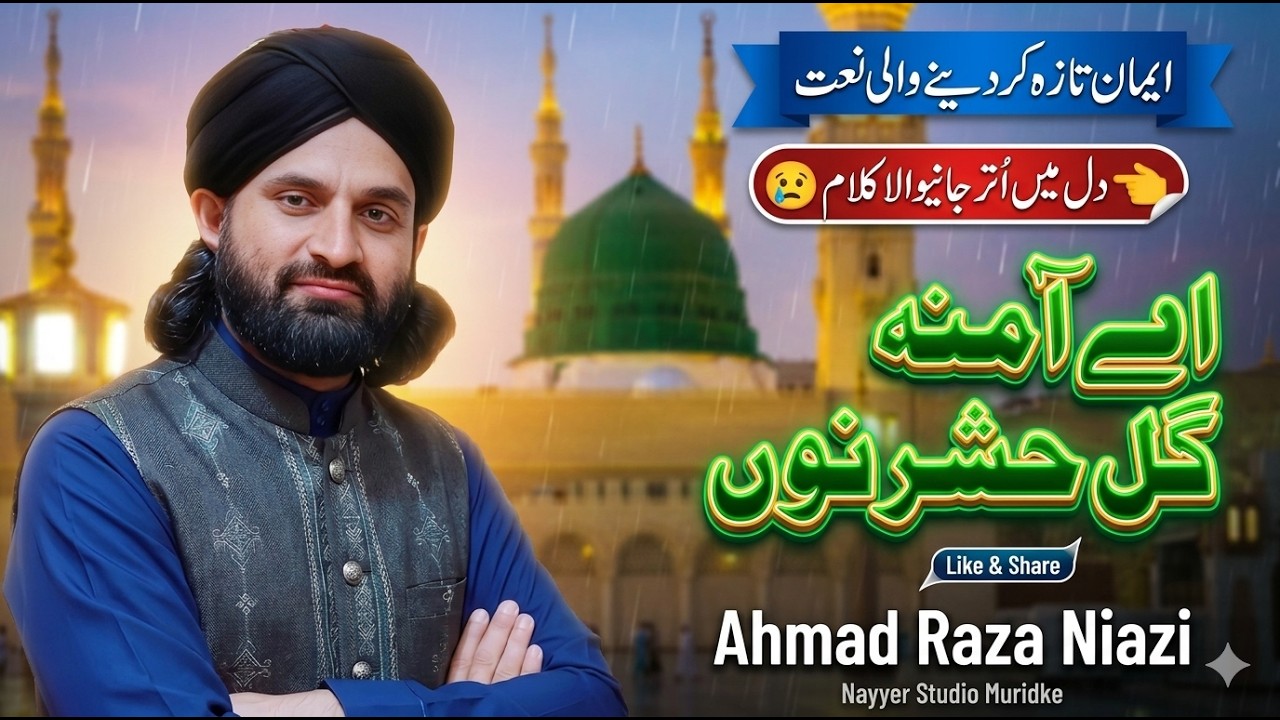 Na Din Na Mahene Te Na Saal | Heart Touching Punjabi Naat | Ahmad Raza Niazi
