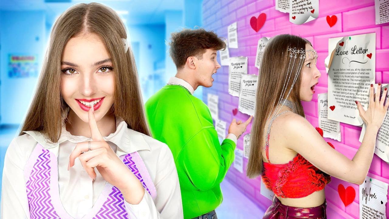 رسائلي السرية في المدرسة!  صديقتي كشفت أسراري