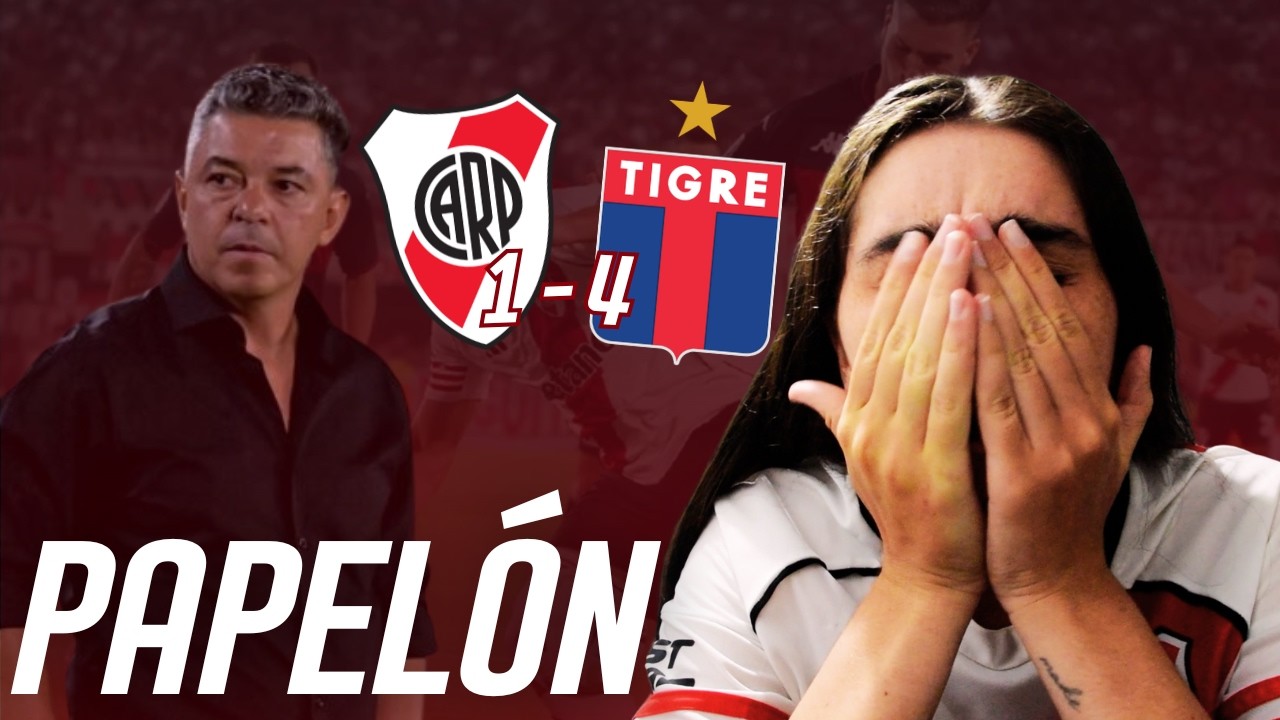 PRIMER PAPELÓN DEL AÑO, RIVER PERDIÓ 4-1 CON TIGRE EN LA FECHA 4 DEL TORNEO APERTURA