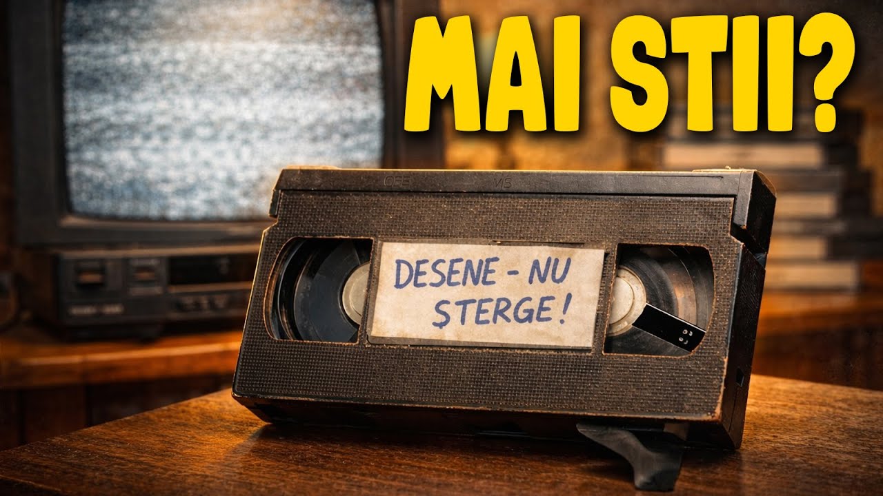 CUM ÎNREGISTRAU ROMÂNII DESENELE PE CASETE VHS?