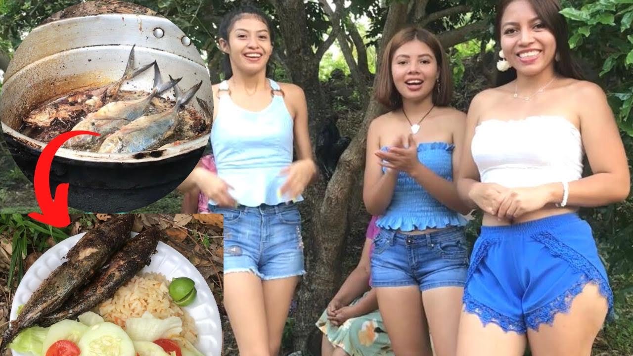 ¡!COCINANDO EN LA ORILLA DEL RÍO UNOS RICOS PESCADOS!¡