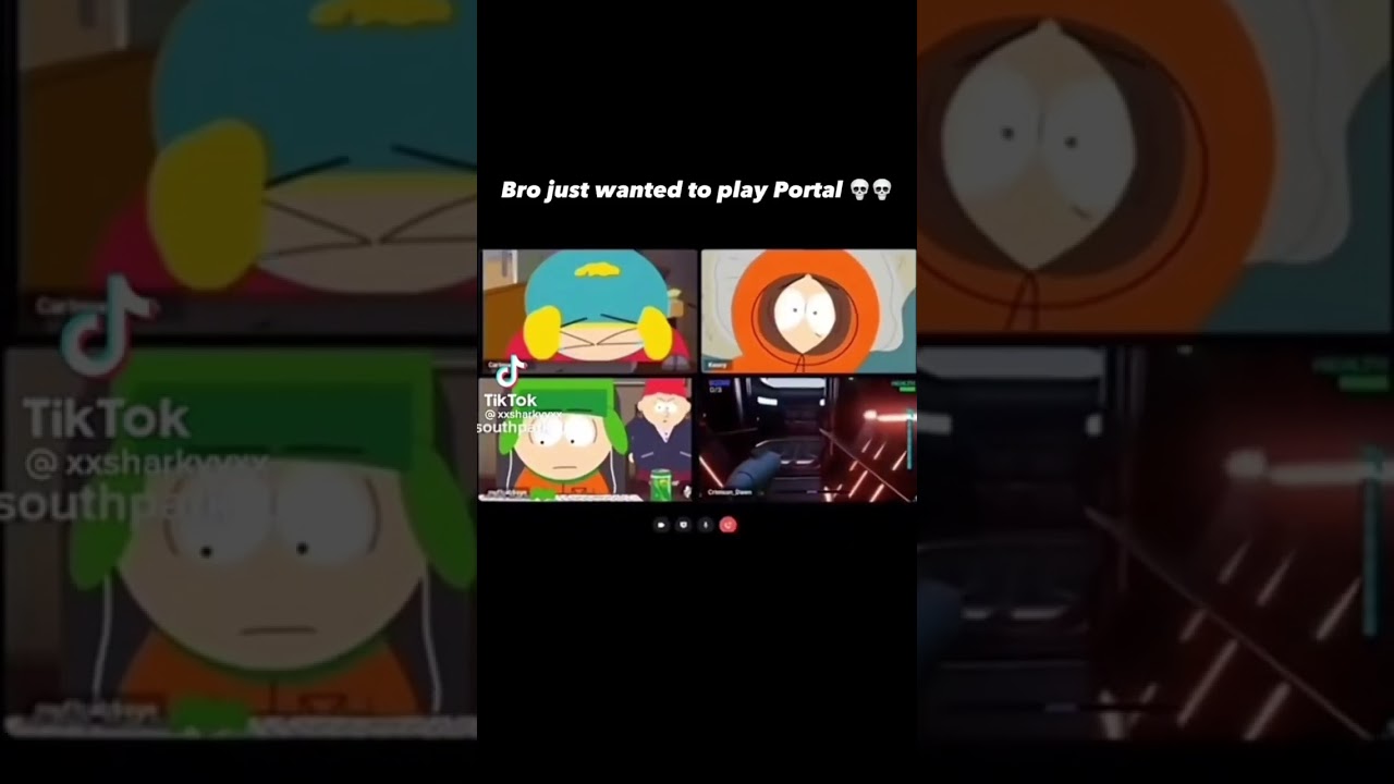 Cartman and Kenny laugh at Kyle #fyp #southpark #ytshorts #lepixyl