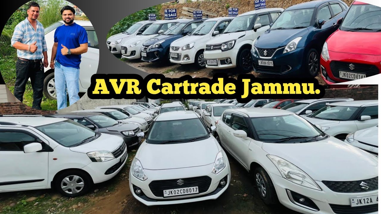 Jammu में सबसे ज्यादा second hand cars का stock सिर्फ AVR Cartrade Jammu मे,@asrjammuvlogs