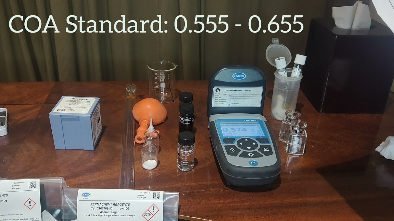 Verifikasi HACH DR900