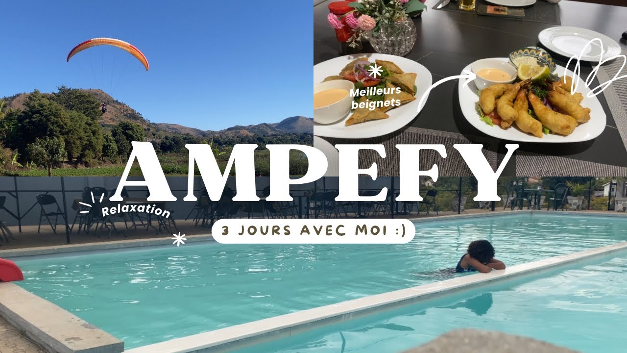 VLOG : 𝐓𝐫𝐨𝐢𝐬 𝐣𝐨𝐮𝐫𝐬 𝐚̀ 𝐀𝐦𝐩𝐞𝐟𝐲 𝐚𝐯𝐞𝐜 𝐦𝐨𝐢 ꨄ | parapente, piscine, crevettes, quad, soleil, vacances 