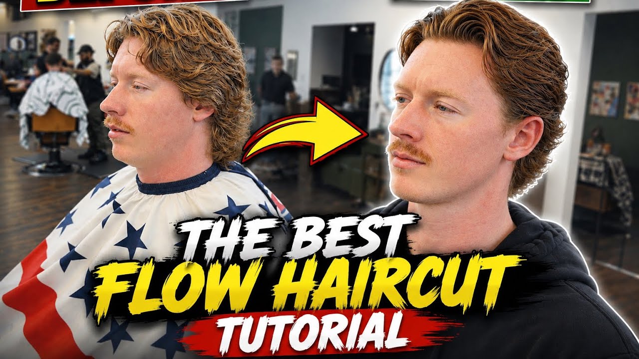 Modern Flow Haircut | Step-by-Step Barber Tutorial