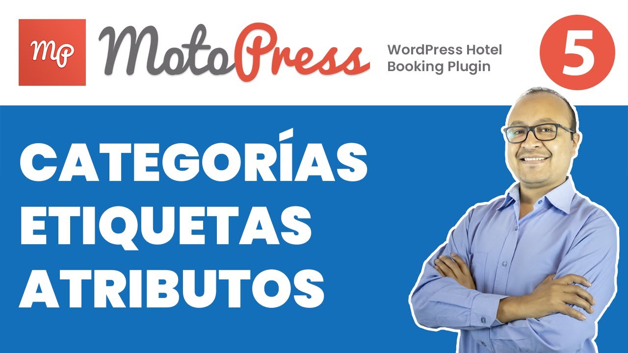 ✅​¿Cómo configurar categorías, etiquetas y atributos? - #5 - Curso de MotoPress Hotel Booking 2022