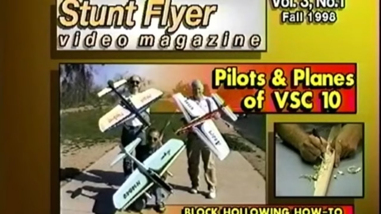 Stunt Flyer video mag Pilots and planes for VSC 10 Stunt Flyer video mag