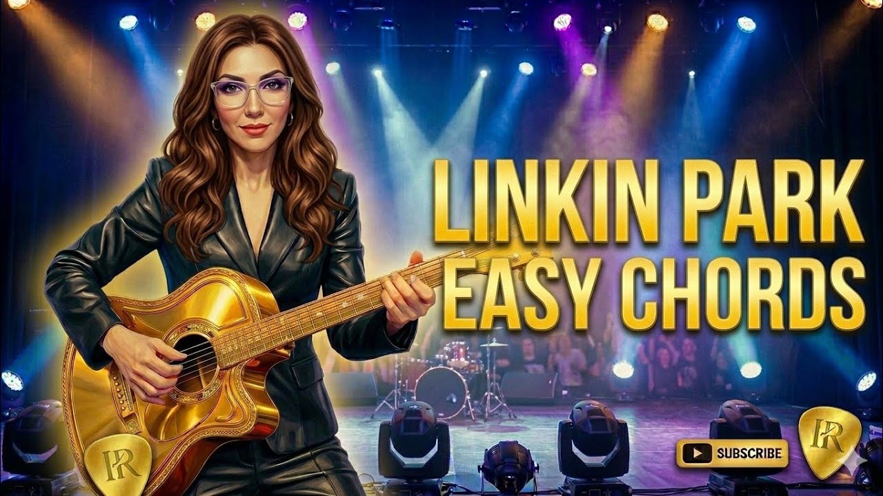 Linkin Park - Roads Untravelled Guitar chords! easy and beautiful