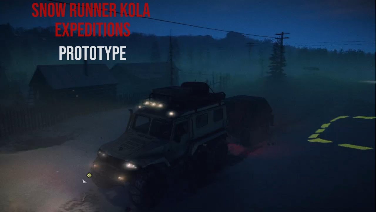 Прототип Snow Runner Kola Expeditions