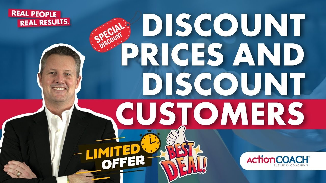 Brad Sugars speaking about Discount Prices and Discount Customers | Quick Gems