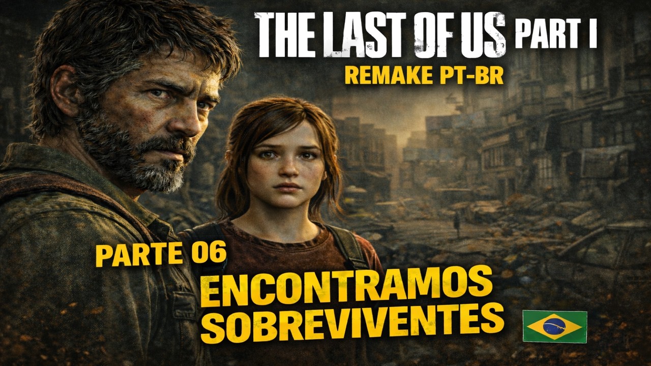 The Last of Us Part I Remake PT BR  Parte 06 – Não Estamos Sozinhos