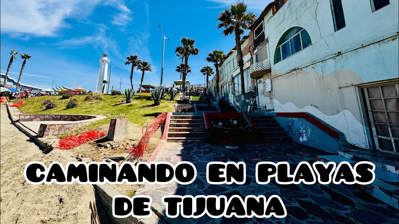 Caminando en lo que queda del Malecón - Playas de Tijuana