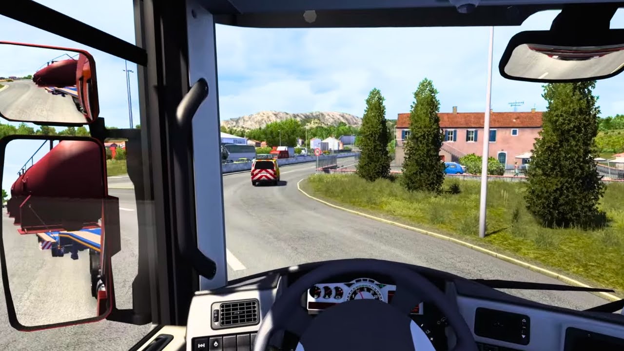 Scenic Heavy Cargo Drive in Italy | Calm & Realistic | No Commentary | ETS2