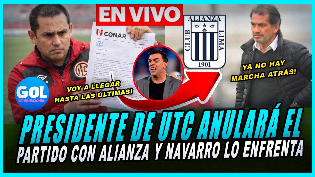 URGENTE! SE VOLVERÍA a JUGAR PARTIDO de ALIANZA vs UTC por REVELADORES AUDIOS del VAR FERRARI ORDENA