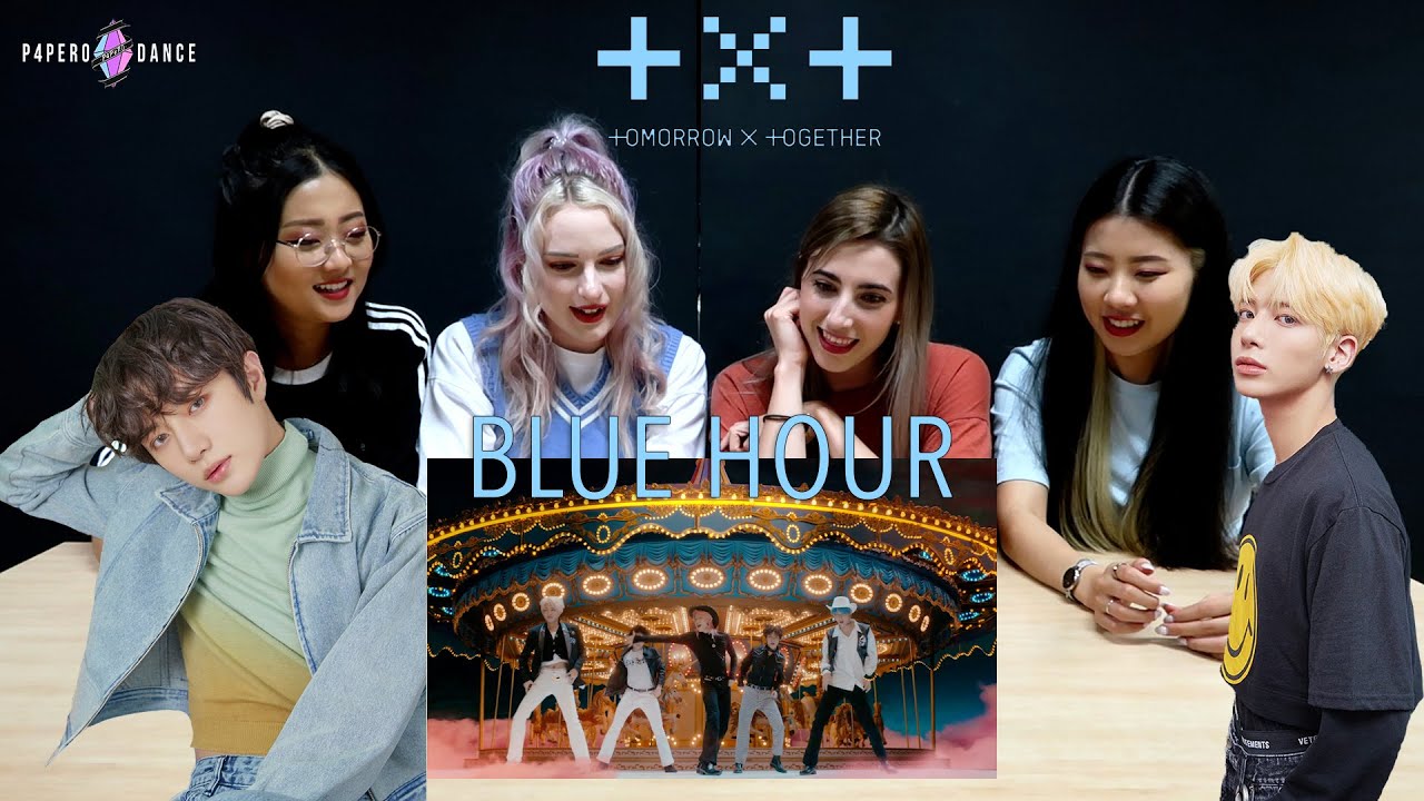 [MV REACTION] BLUE HOUR (5시 53분의 하늘에서 발견한 너와 나) - TXT | P4pero Dance