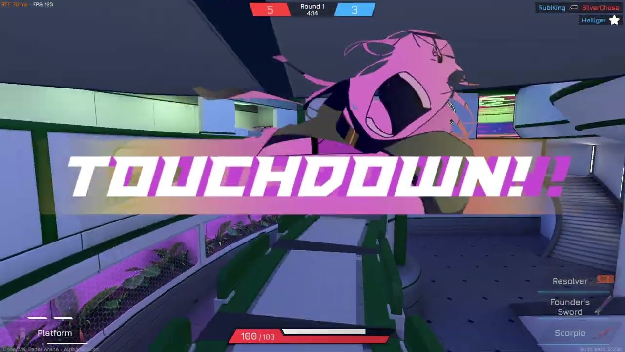 [Touchdown/4v4] Code ZIN: Esper Arena (alpha) - A rare 4v4 with the boys