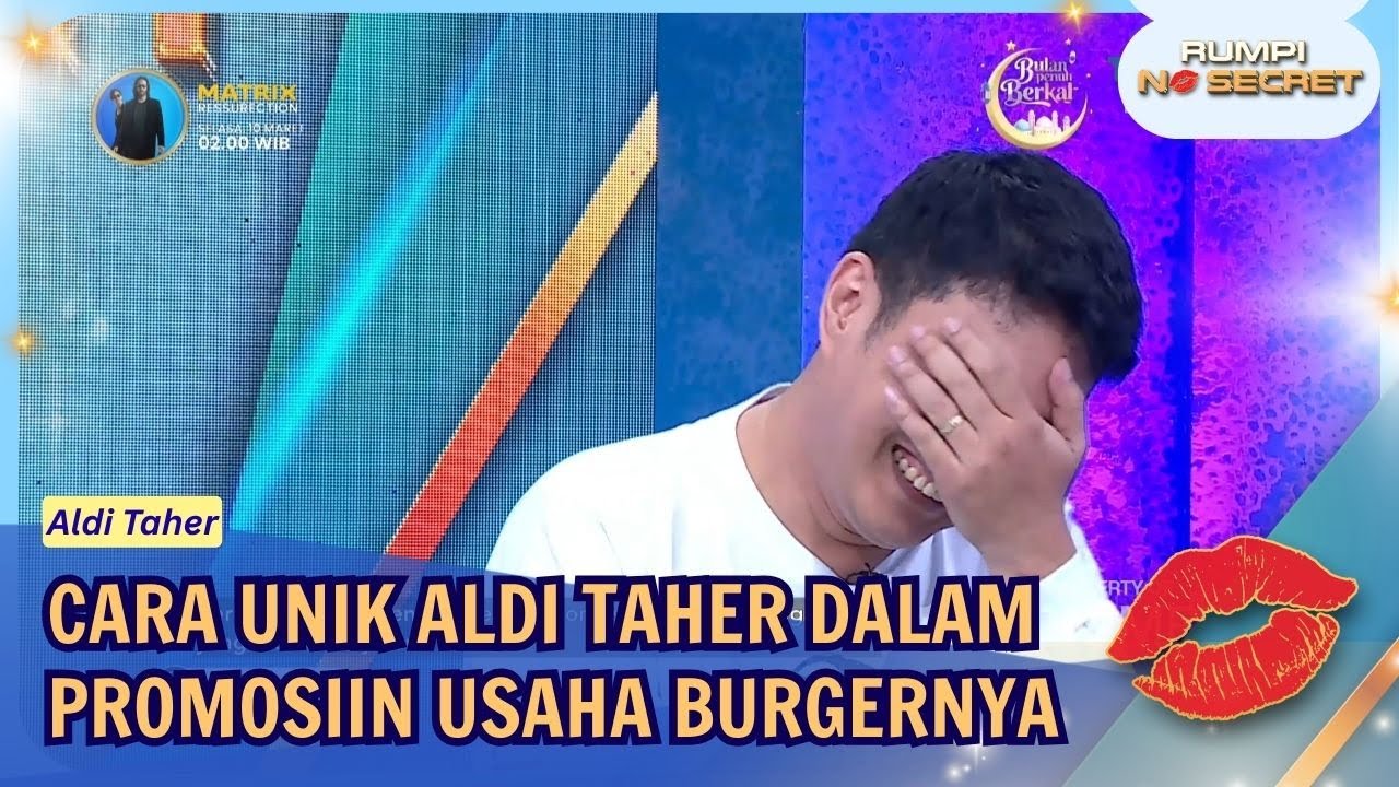[FULL] Cara Unik Aldi Taher dalam Promosiin Usaha Burgernya - RUMPI (09/03/26)
