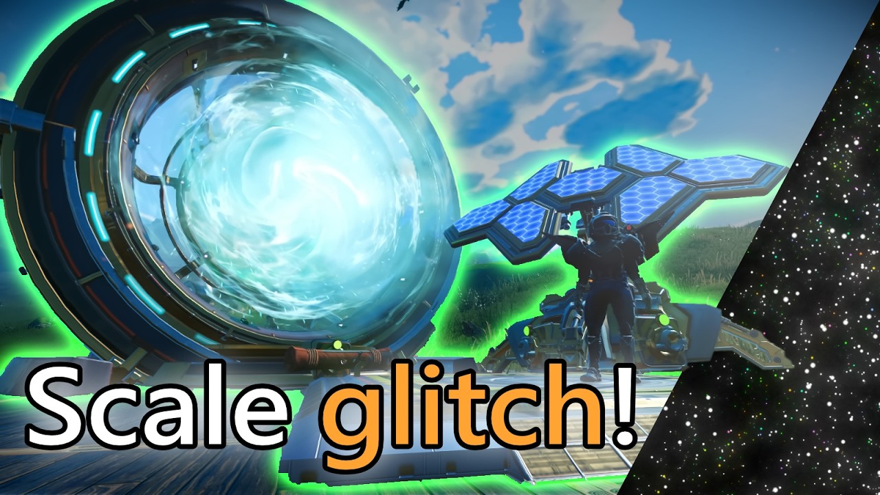 How to SCALE any object in No Man's Sky! | Scale glitch tutorial