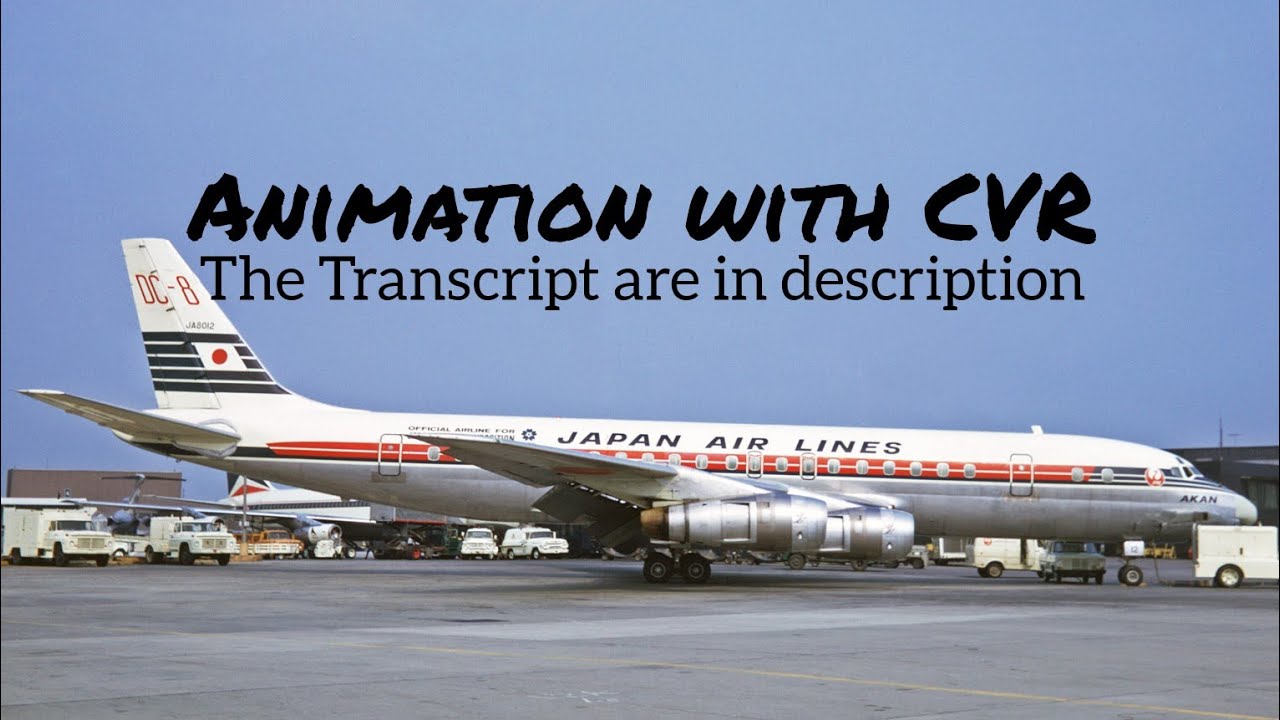Japan Airlines Flight 471 Crash || Animation with CVR. (Subtitles/CC On)