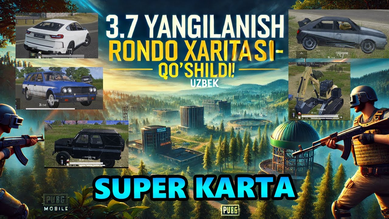 3.7 YANGILANISH YANGI RONDO KARTASI QO'SHILDI