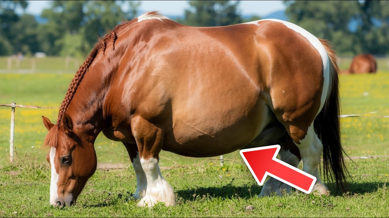Stute weigert sich zu gebären – als die Tierärztin das Ultraschallbild sieht, ruft sie die Polizei