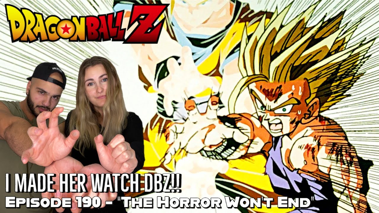 GOKU GIVES GOHAN THE COURAGE THAT HE NEEDS TO FINISH CELL OFF! Girlfriend's Reaction DBZ Episode 190