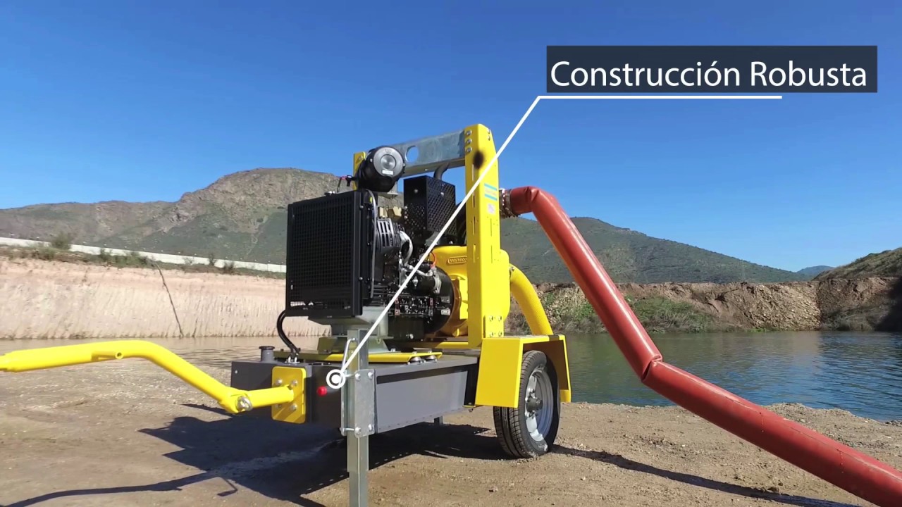 Atlas Copco - Motobomba Centrífuga