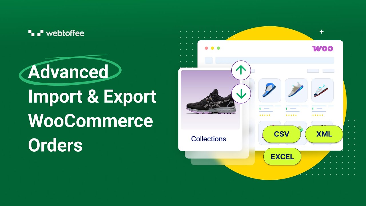 Расширенные функции импорта/экспорта заказов WooCommerce