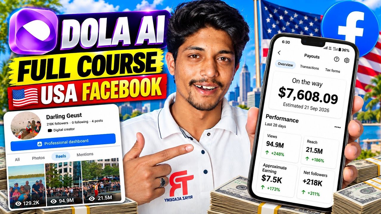 🔥 Dola AI Full Course 2026 | Create Unlimited Facebook Reels FREE with AI