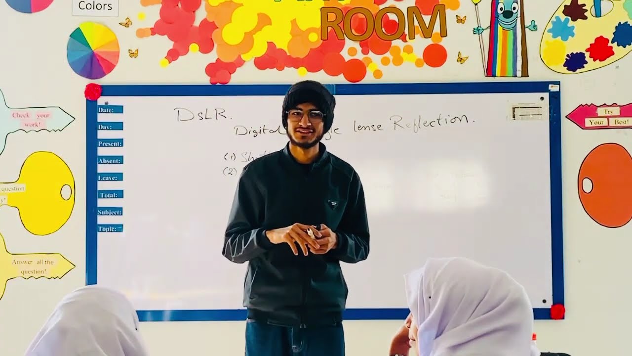 Photography Lesson for Deaf students | DSLR | Manual