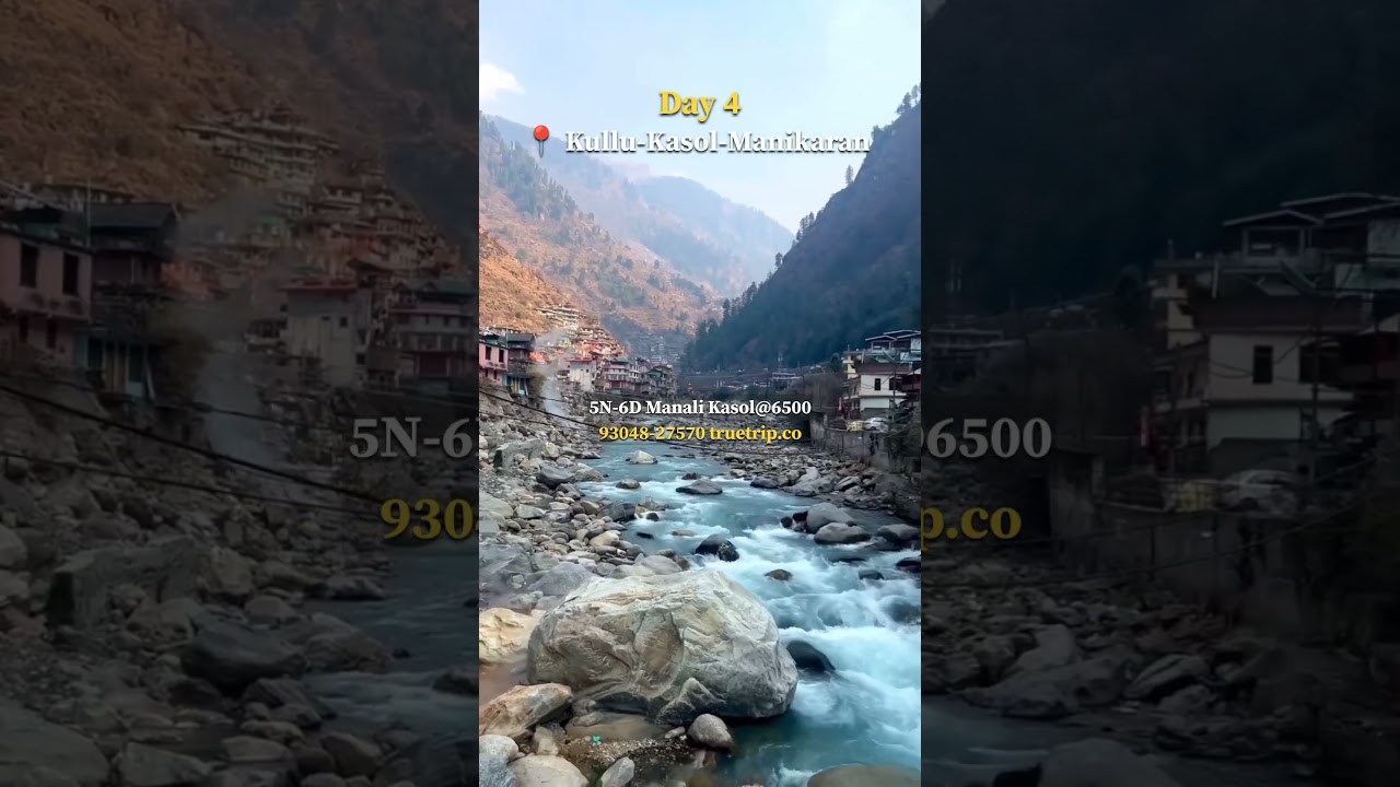 5N-6D Manali Tour Packages with Prices || Manali Trip Budget || Kullu Manali Tour Package with Price