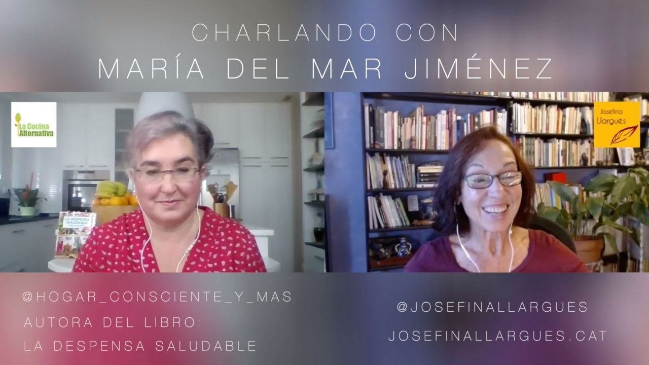 Charlando con María del Mar Jiménez || Autora del libro: La Despensa Saludable