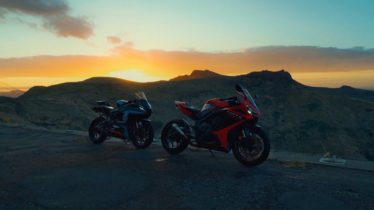 YAMAHA R7 INSANE SUNSET RIDE