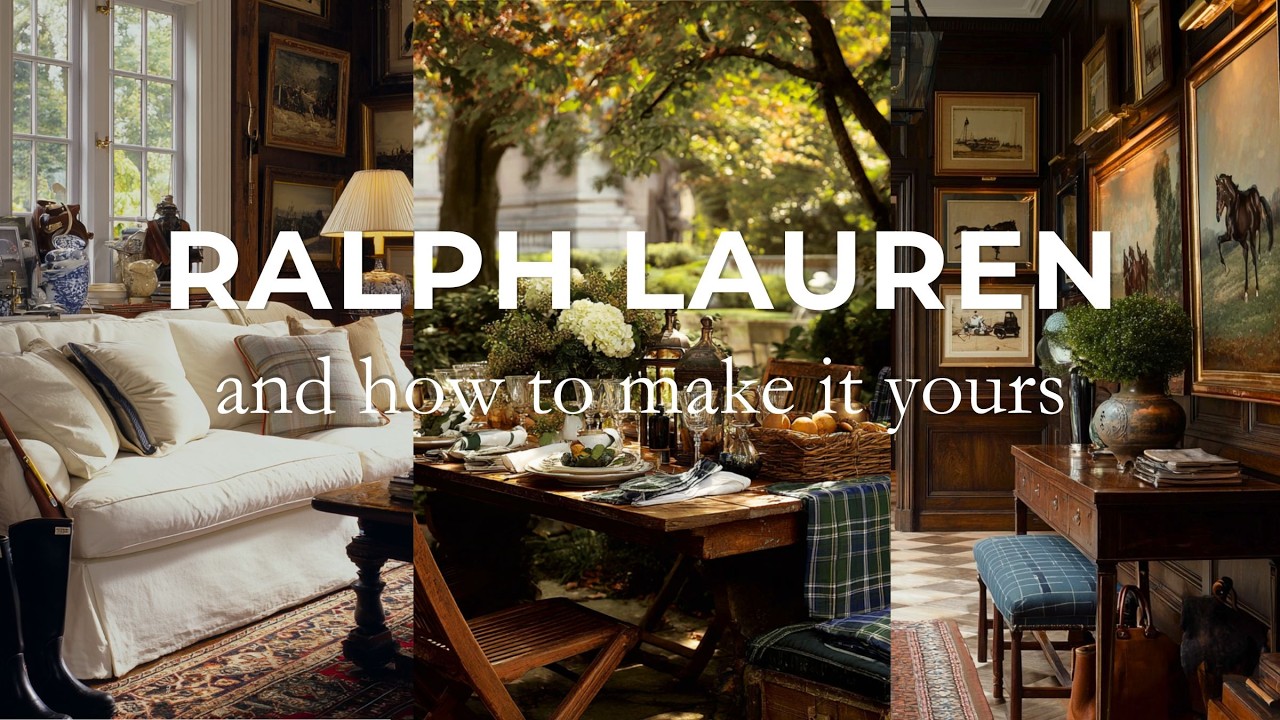 What RALPH LAUREN Understood About Beautiful Homes That Most People Miss