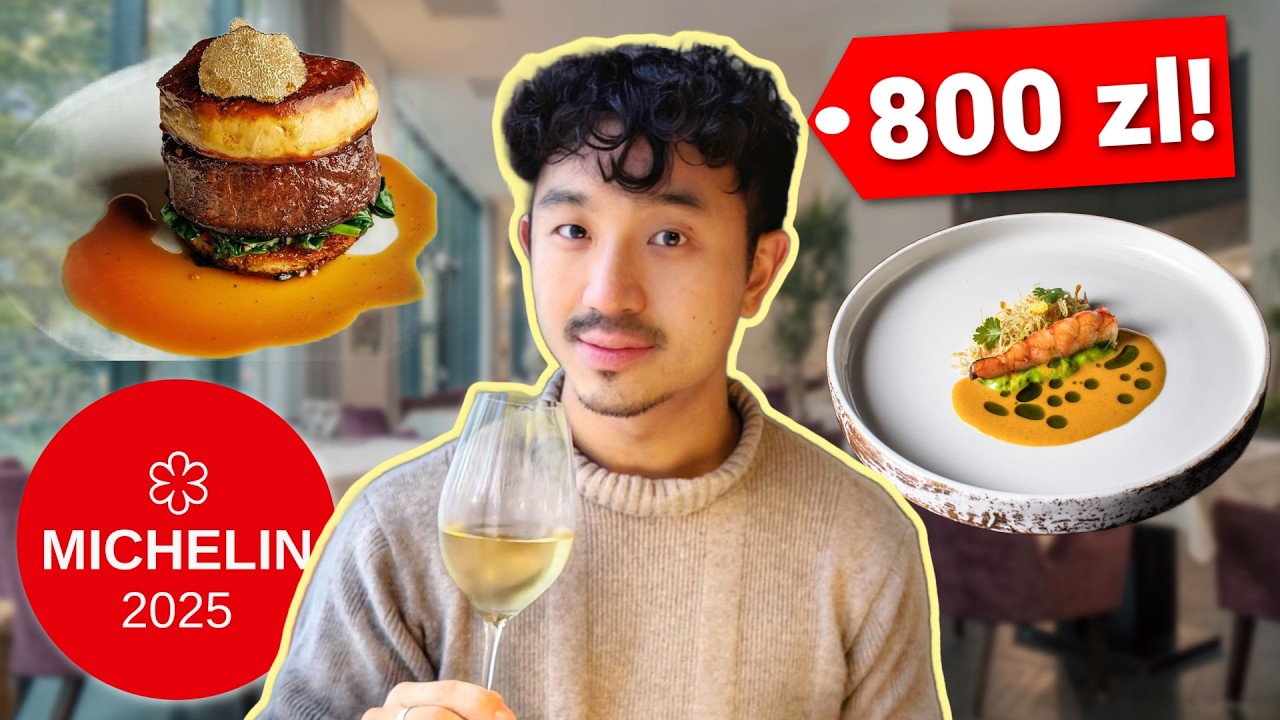 I Ate in Poland's NEWEST Michelin Star Restaurant 🇵🇱