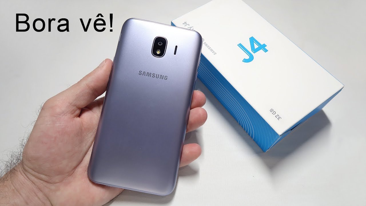 Galaxy j4 é Bom? Preço Caiu Muito! - Unboxing Brasil