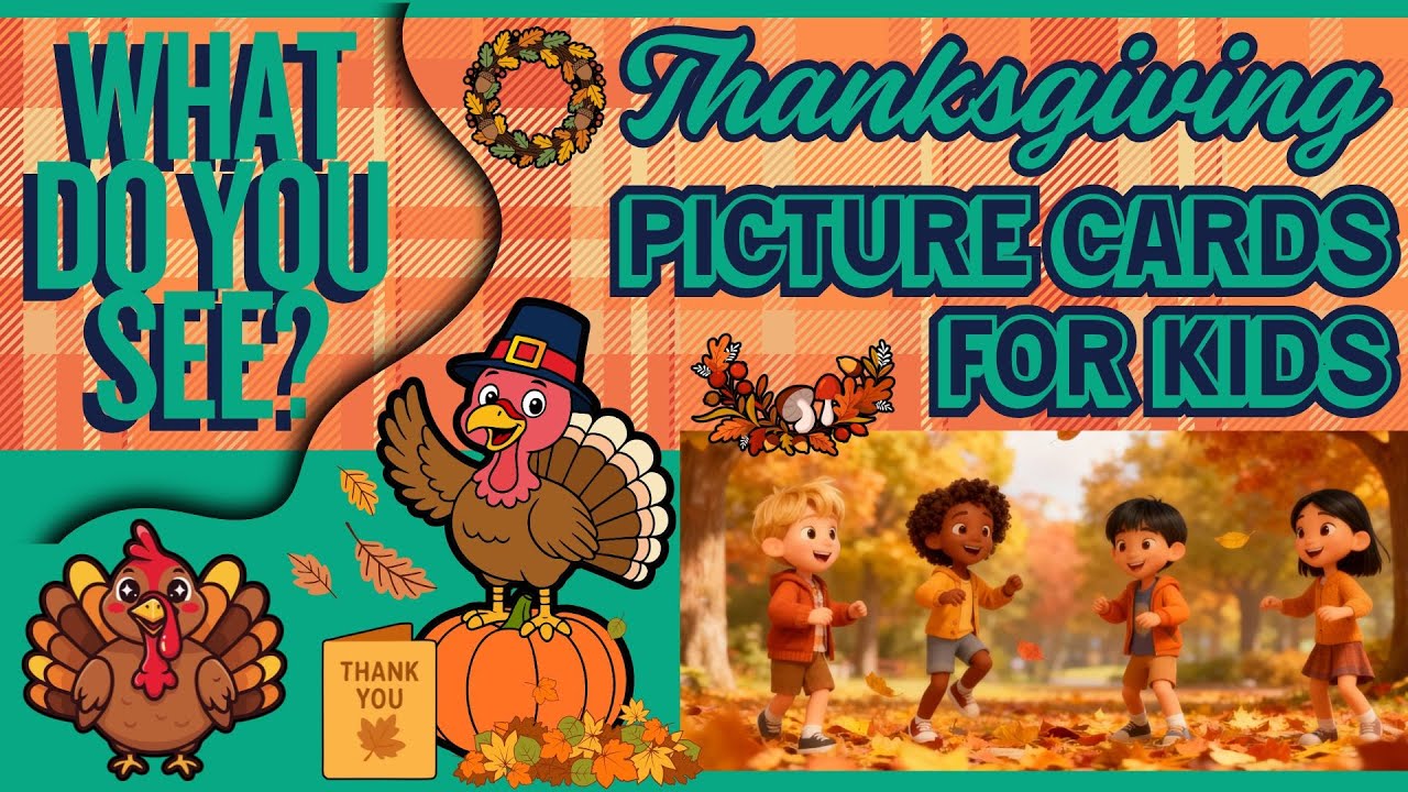 Can Your Child Name All 21 Thanksgiving Items?